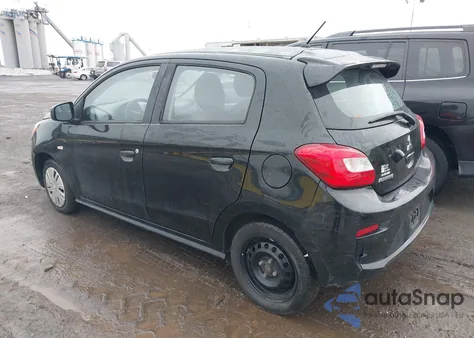 2020 Mitsubishi Mirage Es/Se z USA, uszkodzony, nr VIN ML32A3HJ1LH010808